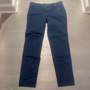 Vince staight leg teal trouser